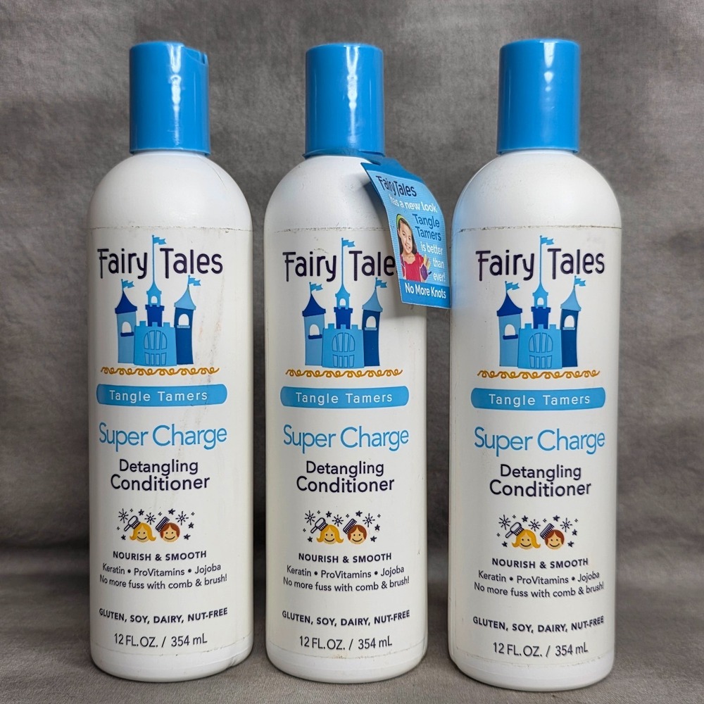 (X3) Fairy Tales Tangle Tamers Detangling Conditioner for Kids 12 fl oz‎
